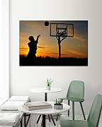 Obraz Športovec basketbalista 1368